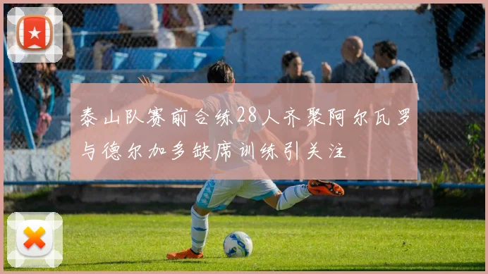 泰山队赛前合练28人齐聚阿尔瓦罗与德尔加多缺席训练引关注